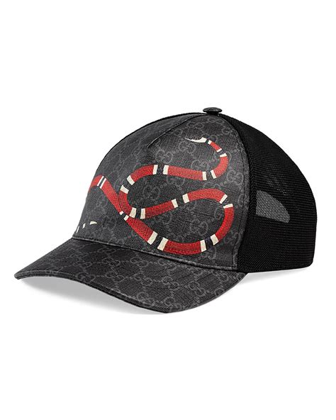 gucci caps black|gucci cap black snake.